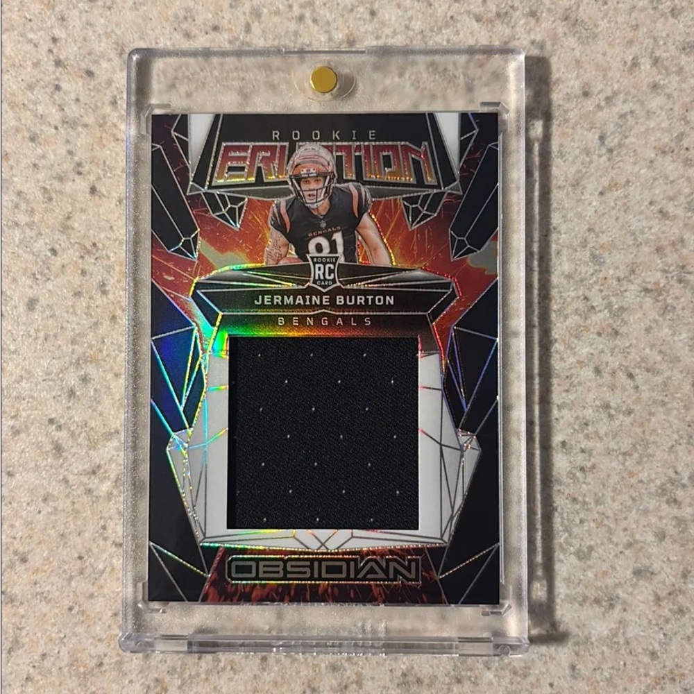 2024 Jermaine Burton Obsidian Patch